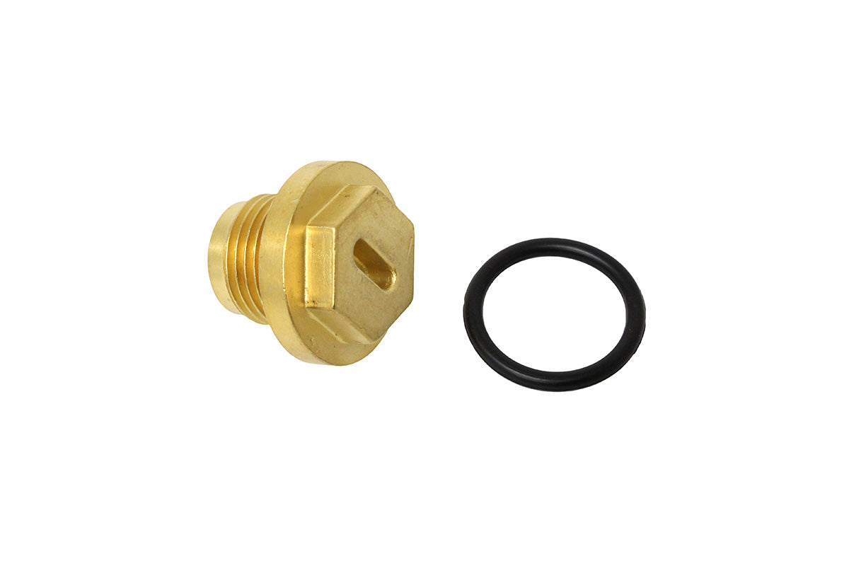 Plug - inc o ring (brass)