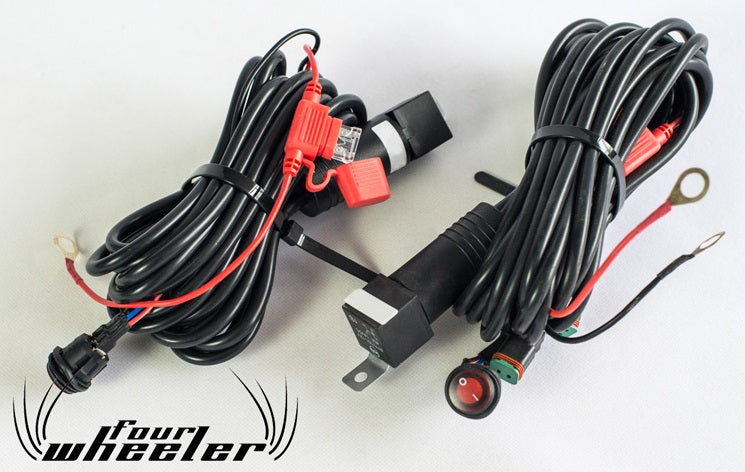 Complete wiring kit 12V LED Bar FW 40-50 - FOUR WHEELER