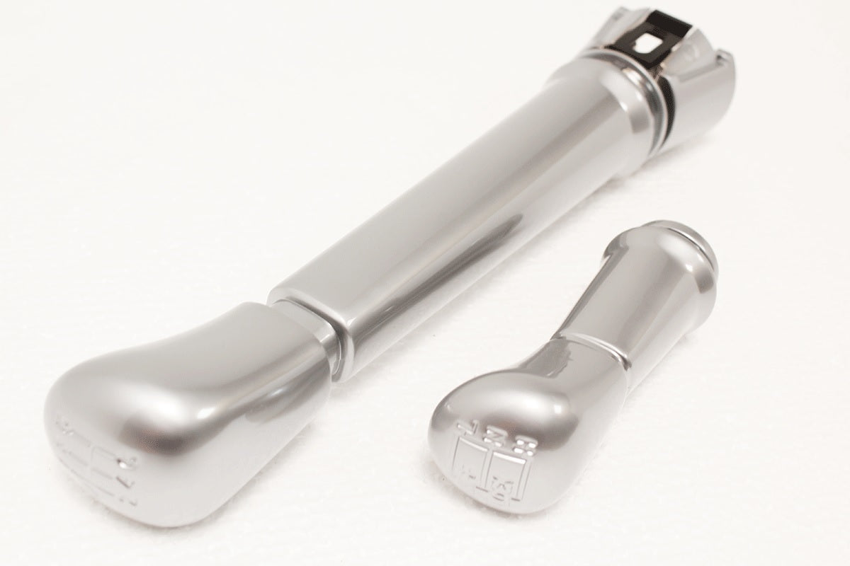 Polished alloy gearbox and transfer box levers - def 07
