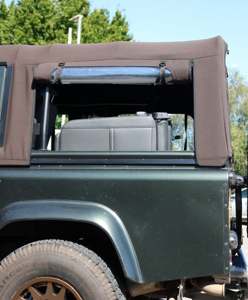 STAYFAST Complete Canvas - With Side and Rear Windows - Brown - EXMOOR TRIM