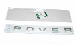 Name Plate Rear "ROVER" - GENUINE LAND ROVER