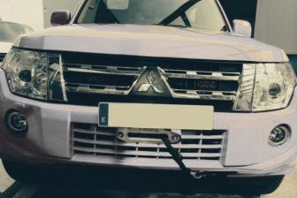 Discreet Winch Mount