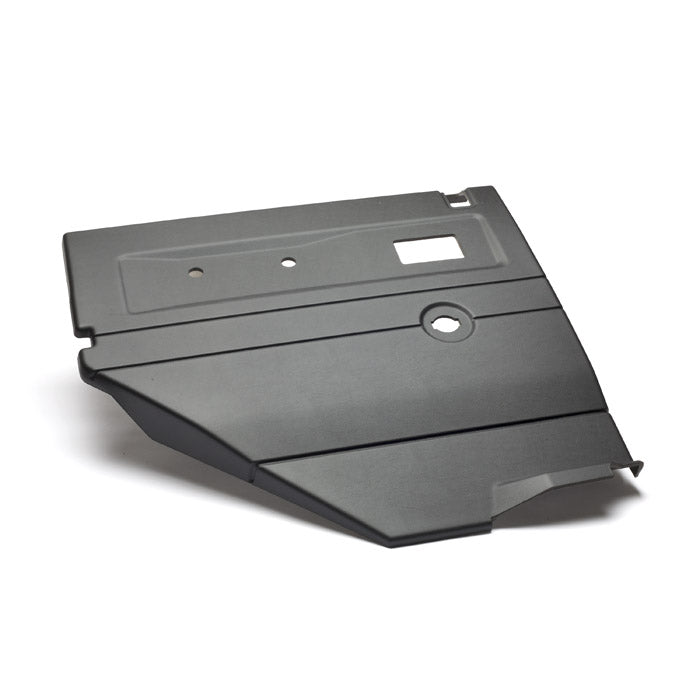 Black Rear Left Door Trim - With Front Doors with Power Windows