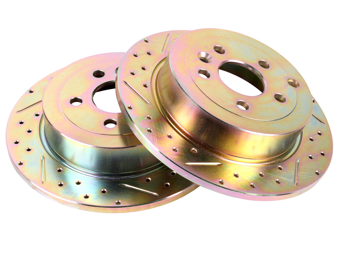 Rear BRAKE DISC - Pair - TERRAFIRMA
