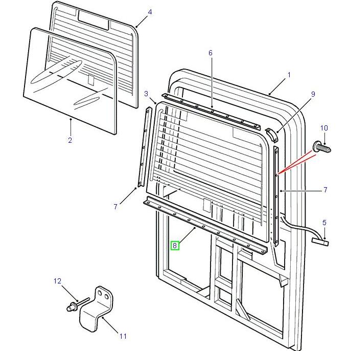Retainer - Door Trim