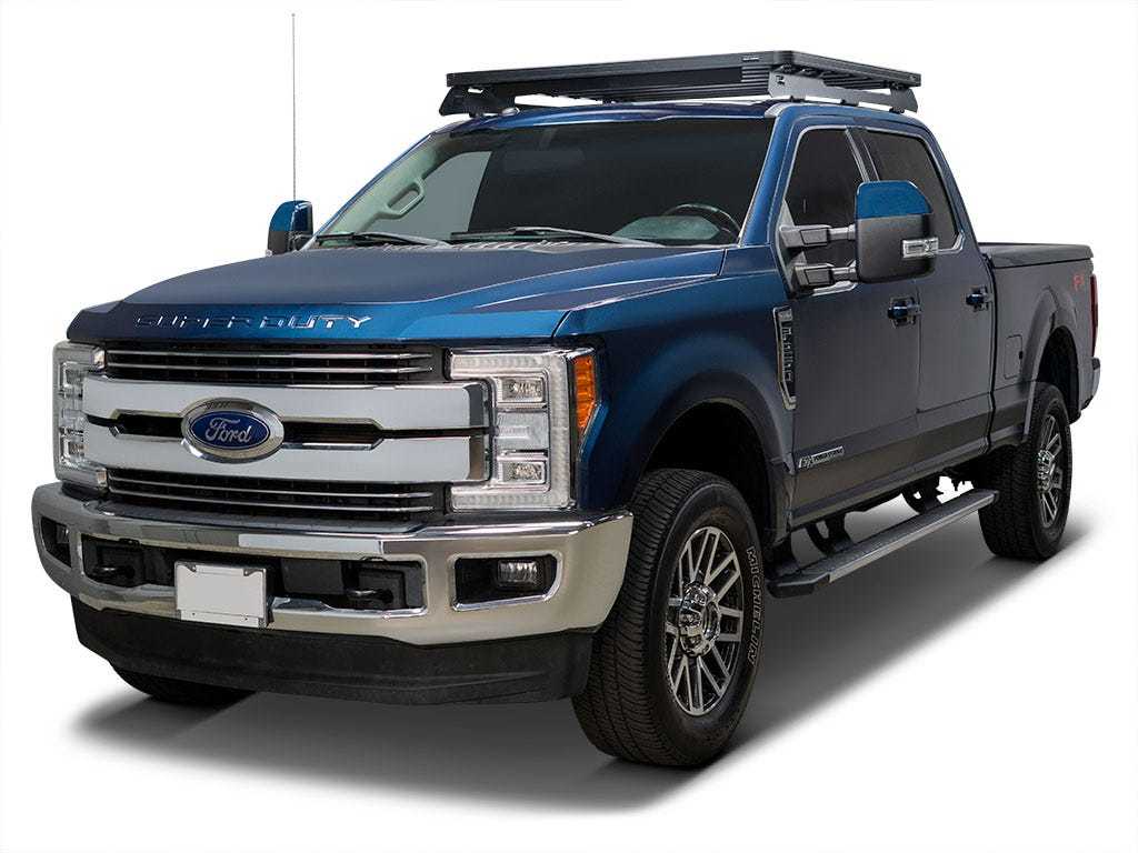 Ford F-250 Super Duty, Crew Cab (1999-Current) Slimline II Roof Rack Kit / Tall