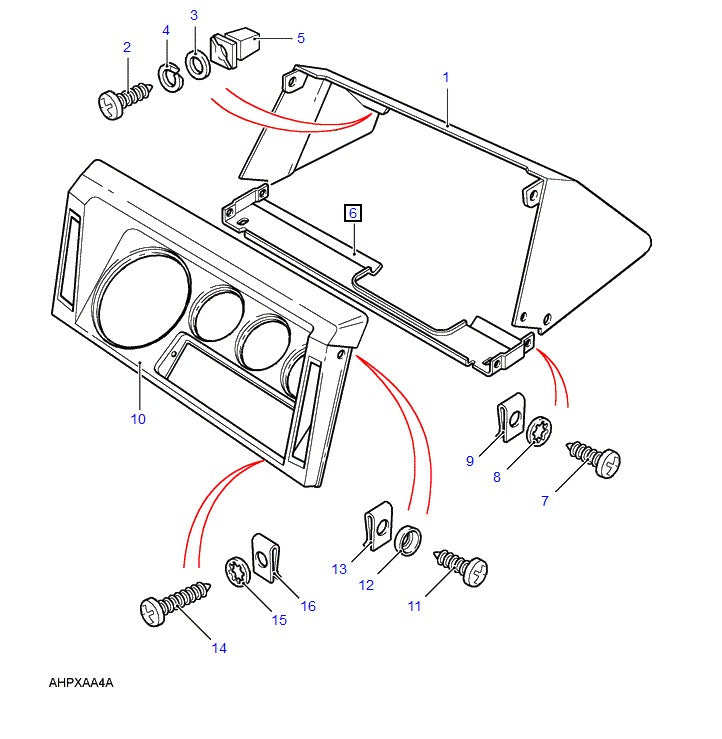 Lower Reinforcement - Instrument Panel Cover - ALLMAKES