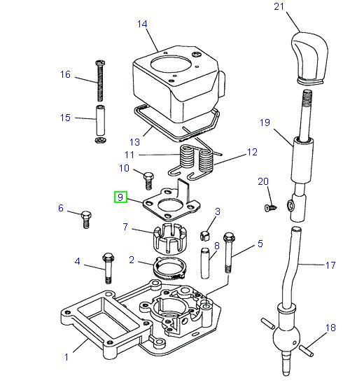 Gear Change Plate
