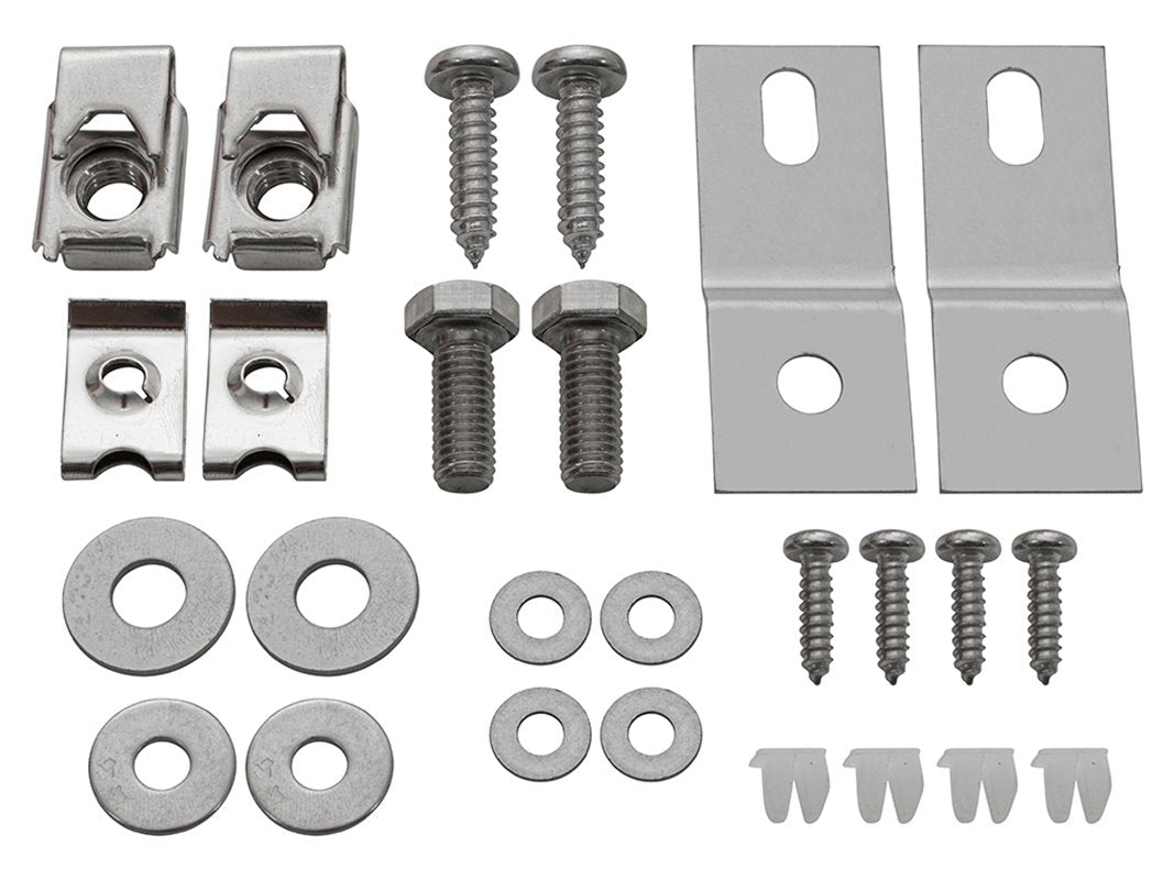 Front Grille Support Kit - Stainless Steel