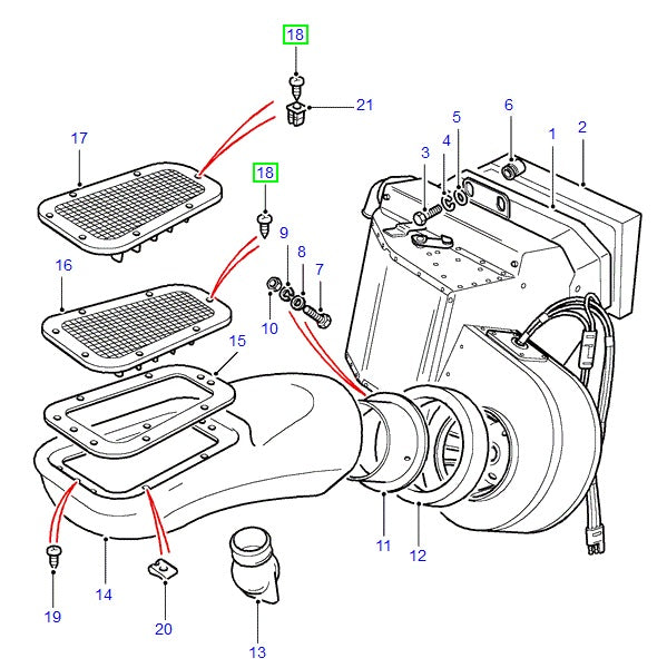 CREW - PAN HEAD - 5 Units