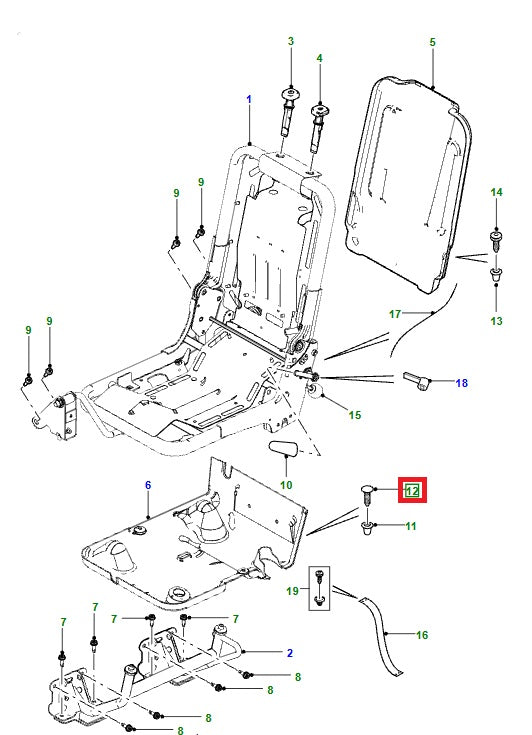 Fastener - GENUINE LAND ROVER