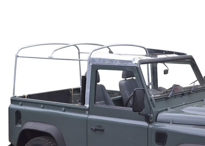 Galvanized Hood Sticks - Heavy Duty - For Defender 90 - AG PARTS