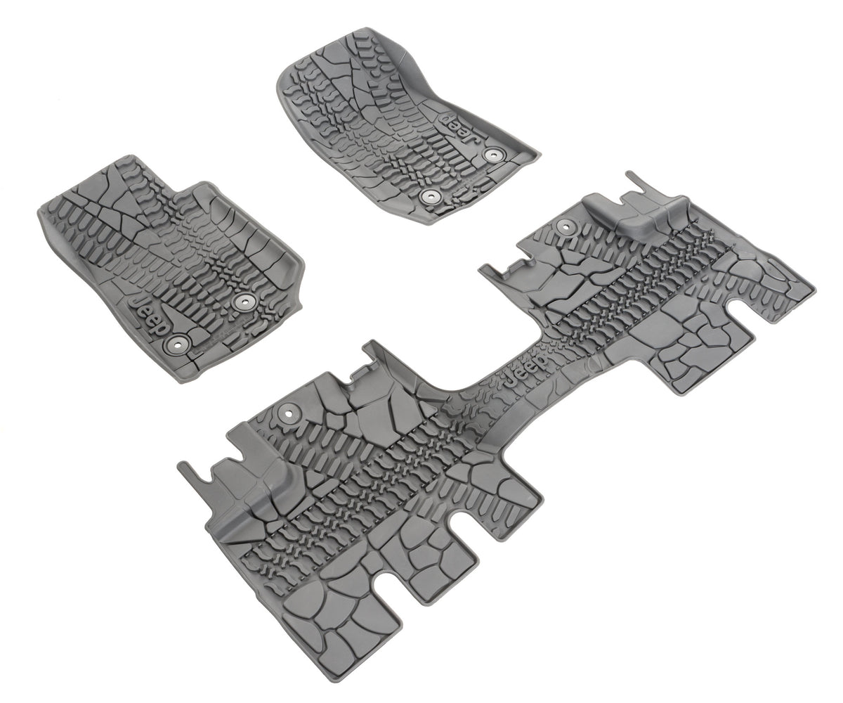 Rubber mat set