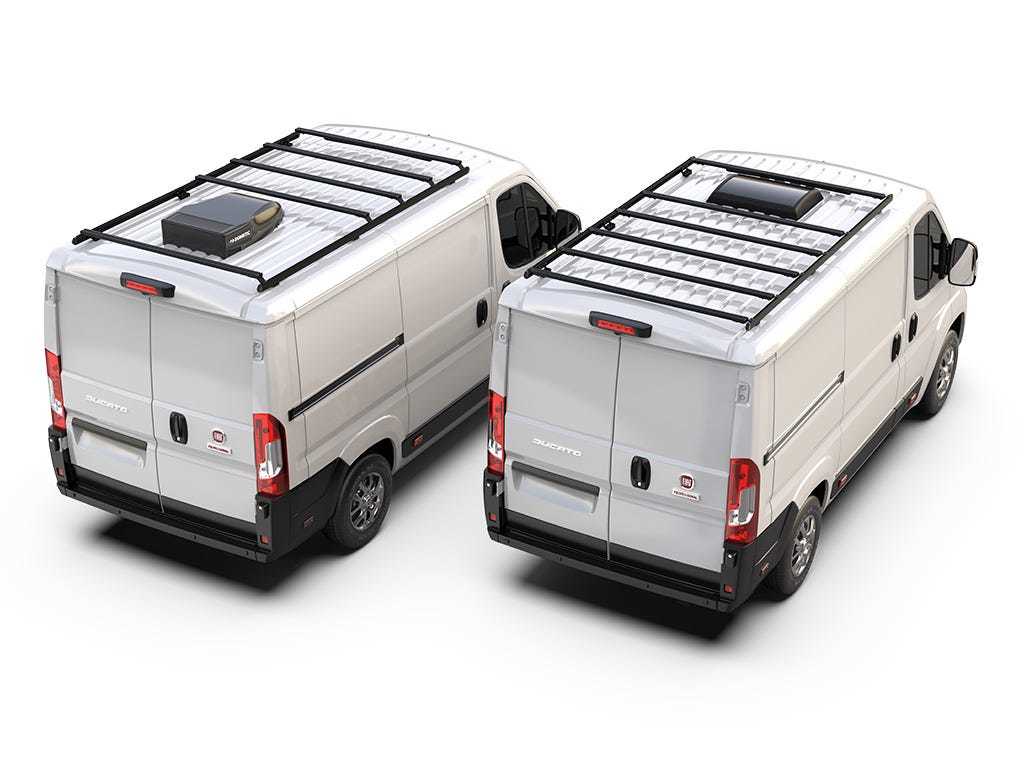 Fiat Ducato (L1H1/118in WB/Low Roof) (2014-Current) Slimpro Roof Rack Kit
