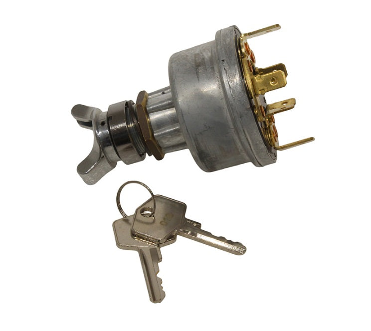 Starter Switch - Without Steering Column Lock - Includes Cylinder and 2 keys