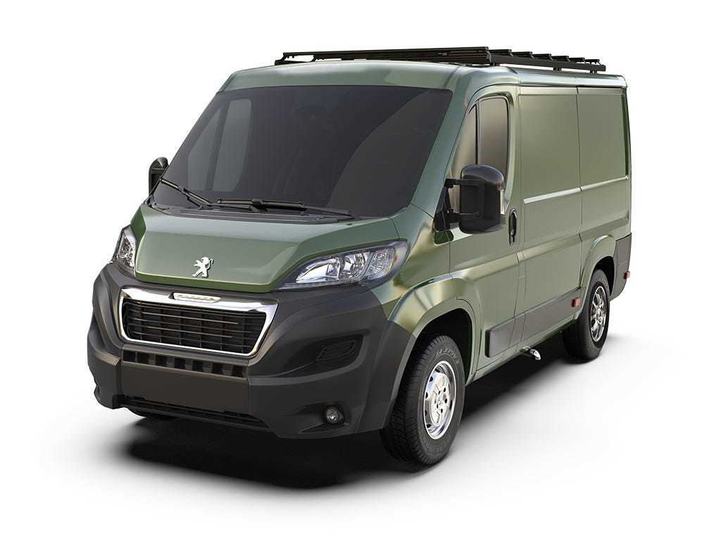 Peugeot Boxer (L1H1/118in WB/Low Roof) (2014-Current) Slimpro Roof Rack Kit