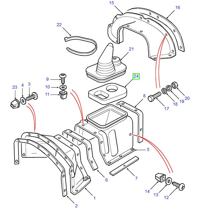 Insulation Pad G/Box Tunnel