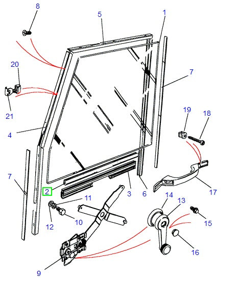 Seal - Window 4mm