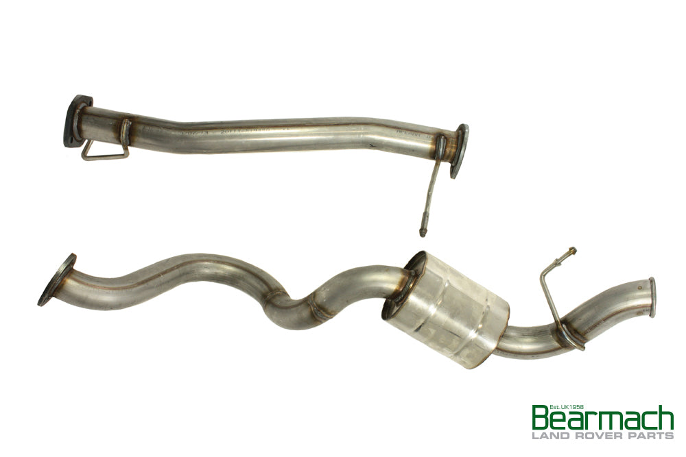 Exh System Link/Rear 90 TD5 - Stainless Steel