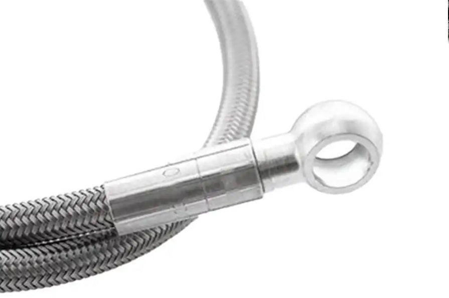 Brake Hoses - Metal - Black - Height +2"/5cms - AG PARTS