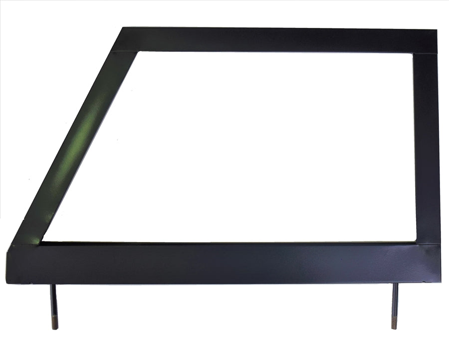 Door Top - LH - Front Without Glass - Black - AG PARTS