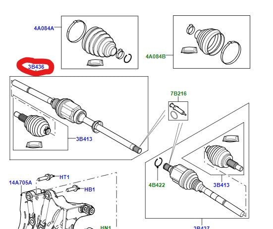 Right Front Drive Shaft
