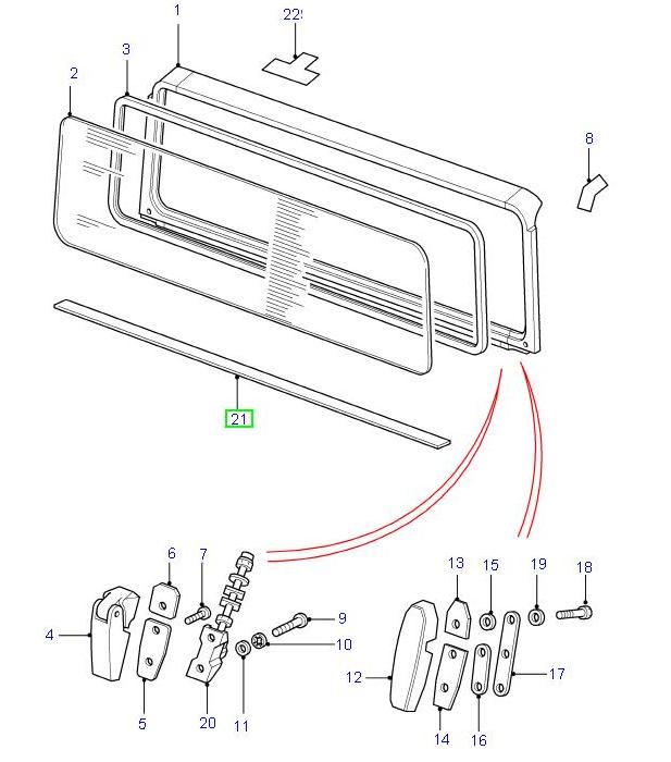 Seal Windscreen