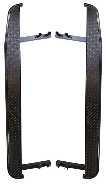 Side Step with Rubber Stud Tread (pair) - AG PARTS 4x4