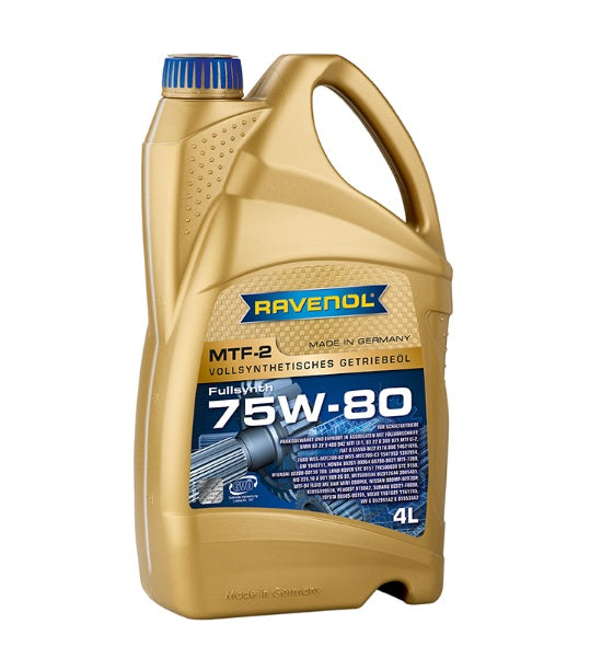 Oil - Gearbox - MTF-2 75W80 - 4L - RAVENOL