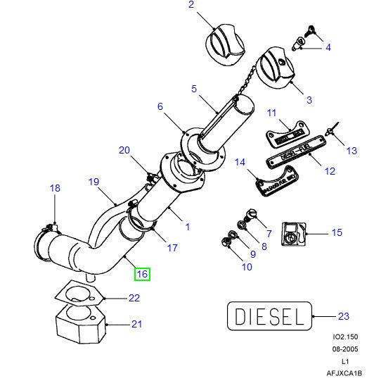 Hose Fuel Filler - ALLMAKES