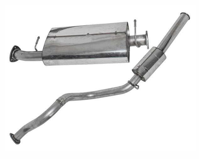 Stainless Rear Exhaust System - DOUBLE S EXHAUST