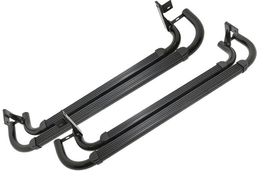 Side Step - Black - Only Defender 90 - Pair