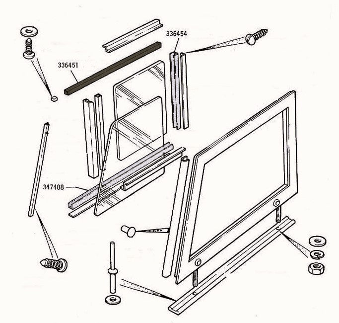Window Channel - Front Lower