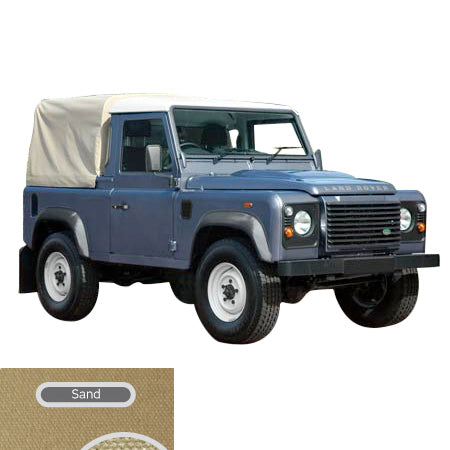 90" 3/4 hood - (body fit) sand canvas