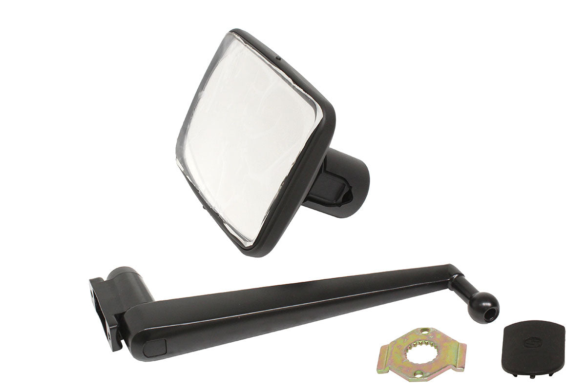 Unbreakable Mirror Kit Convex Long Arm - ALLMAKES 4X4