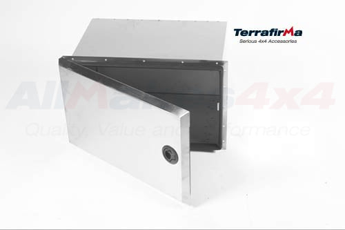 Terrafirma stainless steel lh rear wheel arch side locker 110 07
