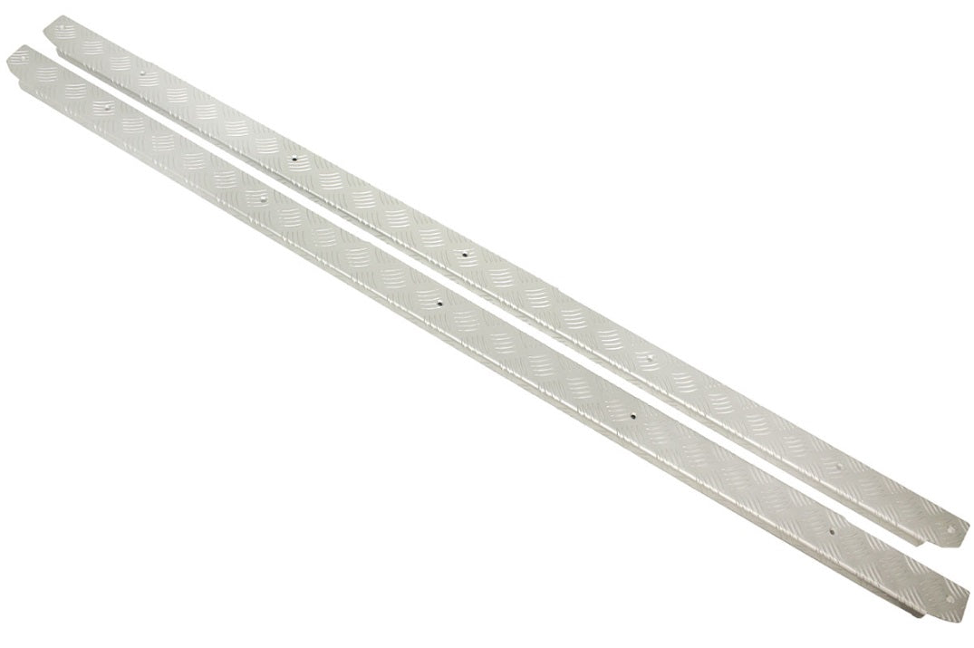 Side Sills Protector in 3mm - Aluminum - Hardtop 110 3-door model only - Pair