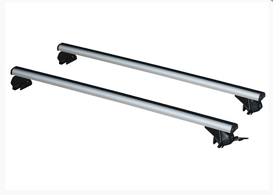 Aluminum Roof Bars for passenger cars with integrated Railing