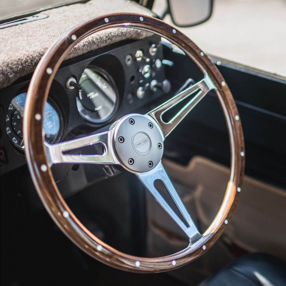 Exmoor Evander Wood Rim 15'' with 36 Spline Silver Boss