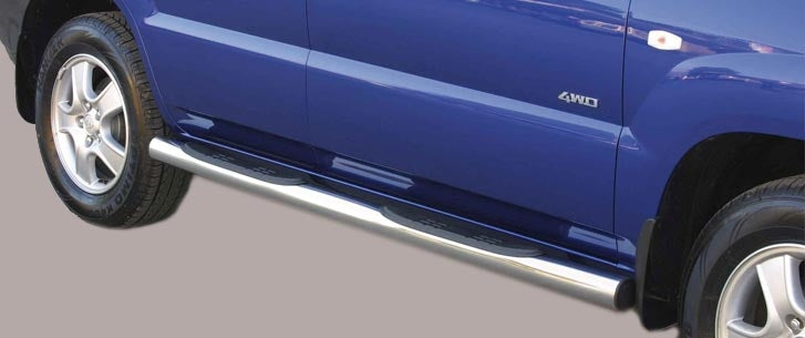 Grand Pedana (Side Bars with Steps) Inox