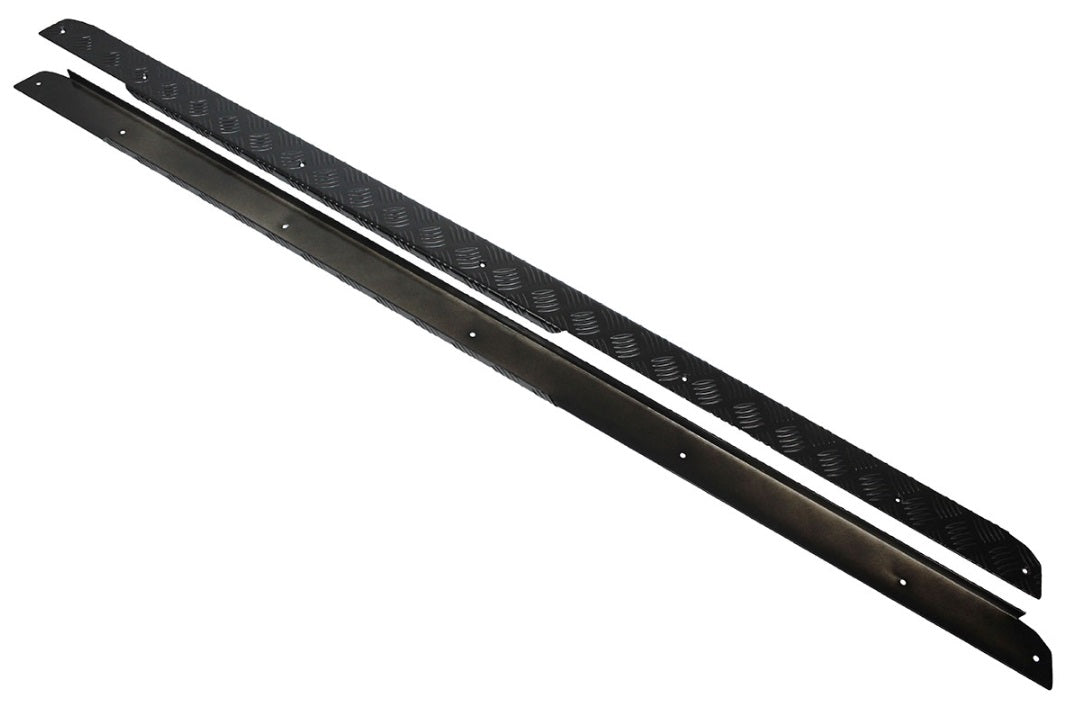 Side Sills Protector in 3mm - Black - Hardtop 110 3-door model only - Pair