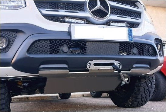 Front Bumper + Winch Mount + Winch Synthetic Rope 12000 T-Max