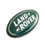 Rear Side Panel Badge - Grey/Green - "LAND ROVER" - GENUINE LAND ROVER