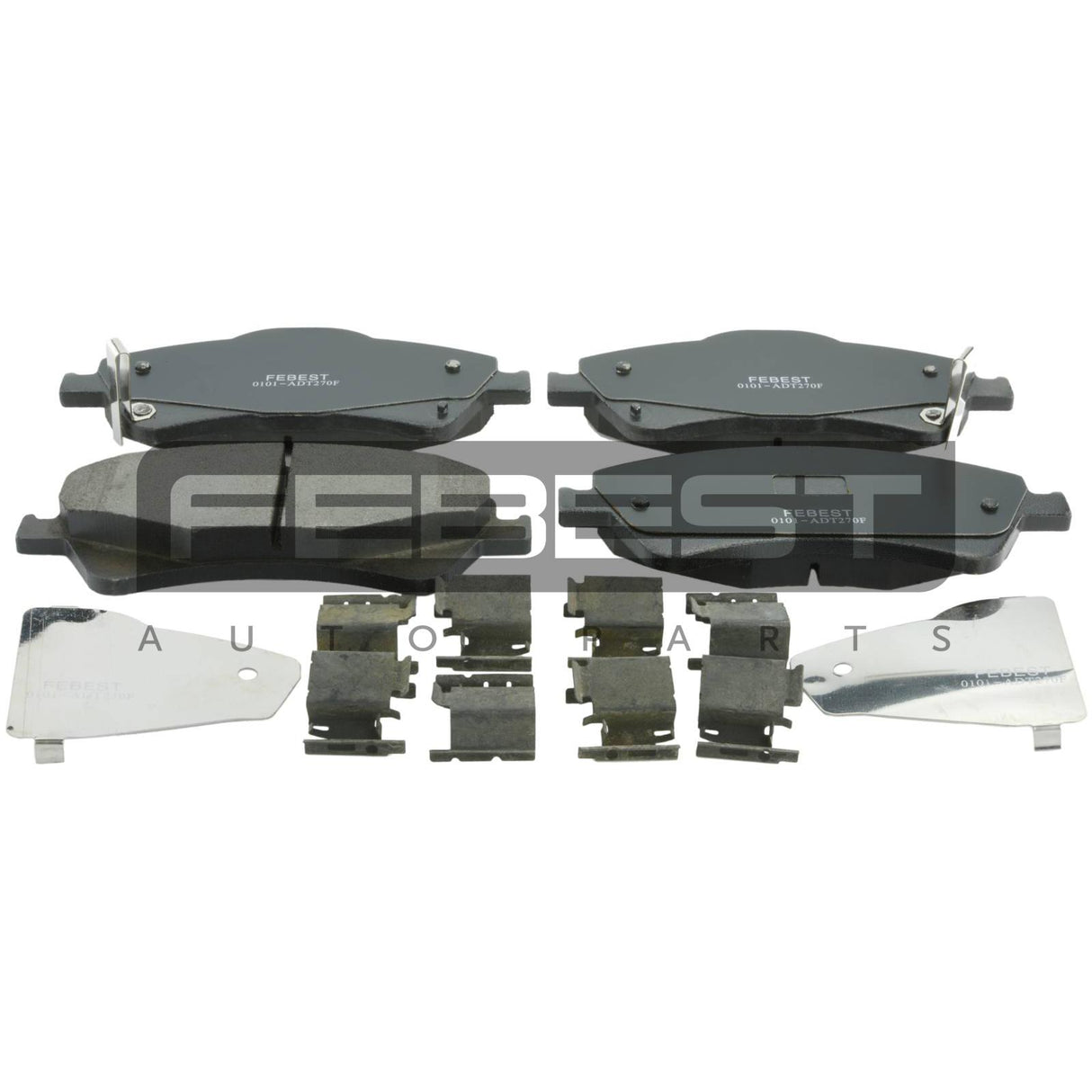 Pad kit, disc brake, front - kit