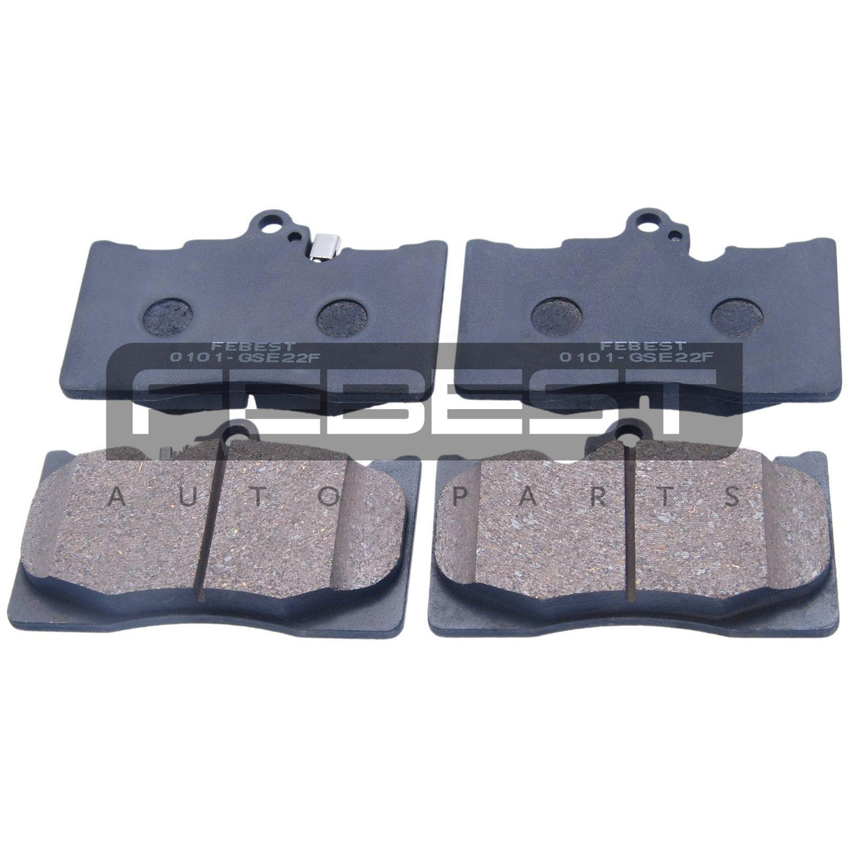 Pad kit, disc brake, front
