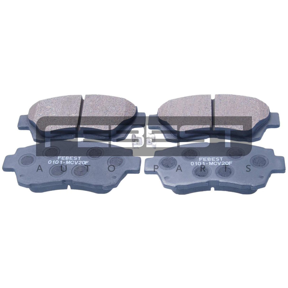 Pad kit, disc brake, front - kit