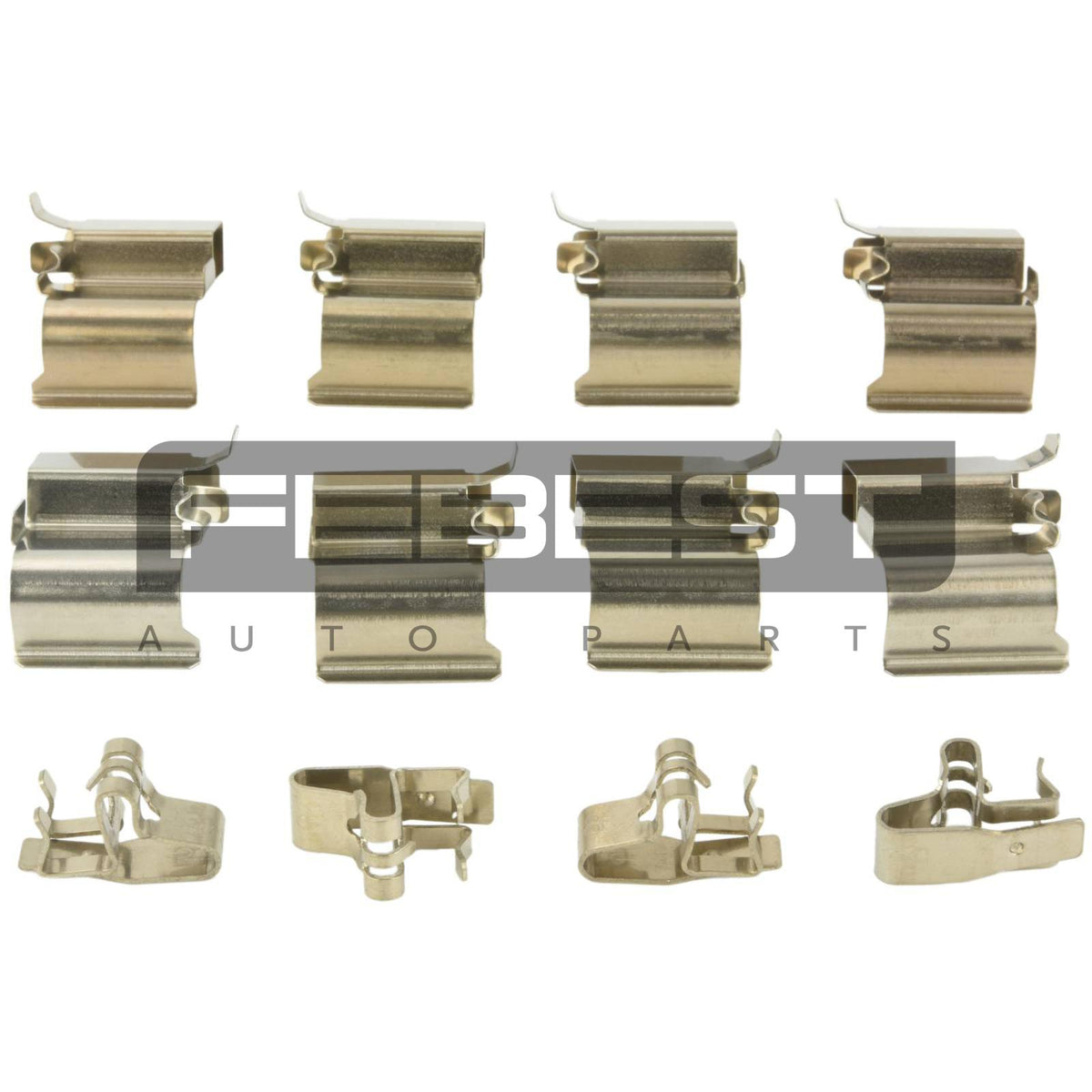 Disc brake clip set - FEBEST