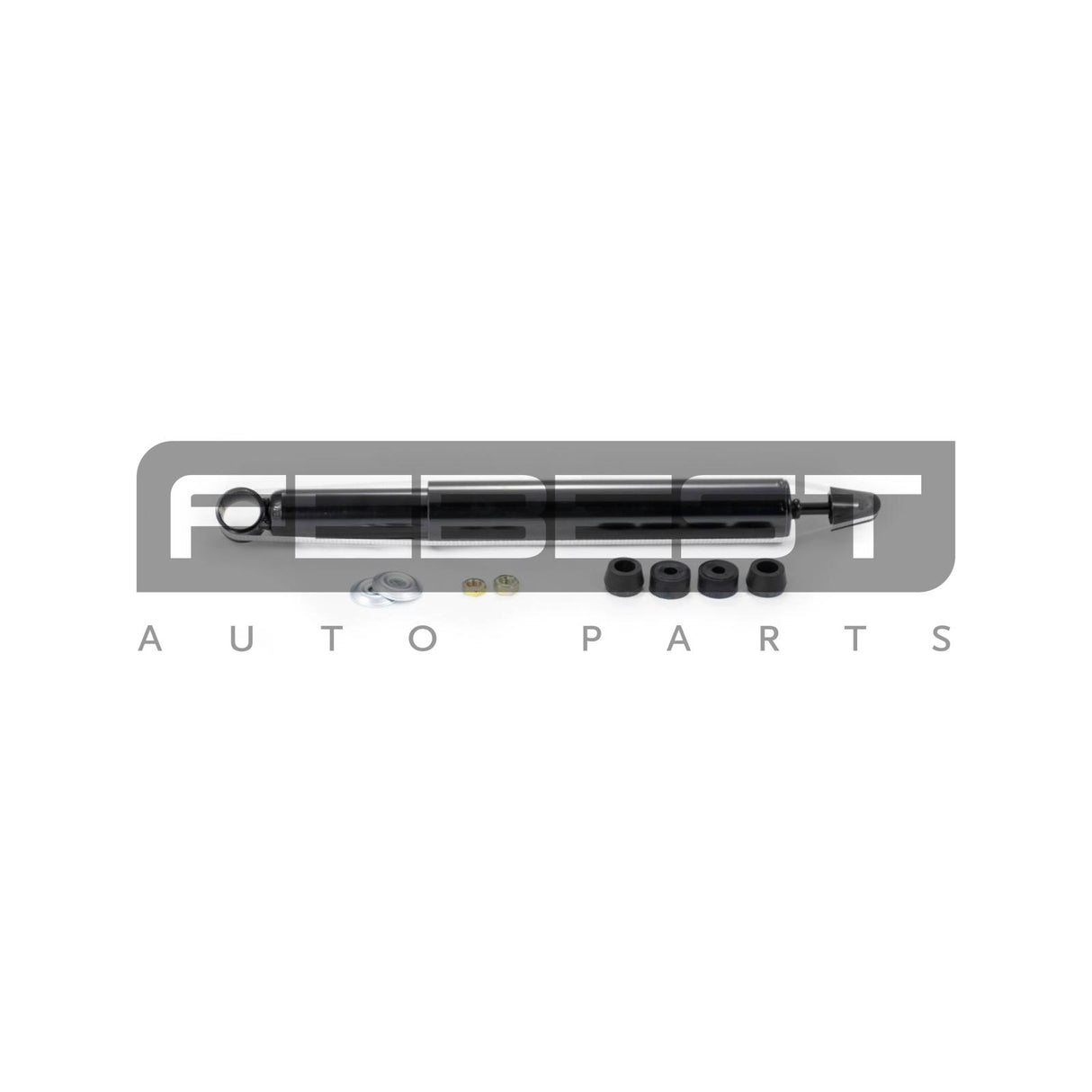 Rear shock absorber, gas pressure