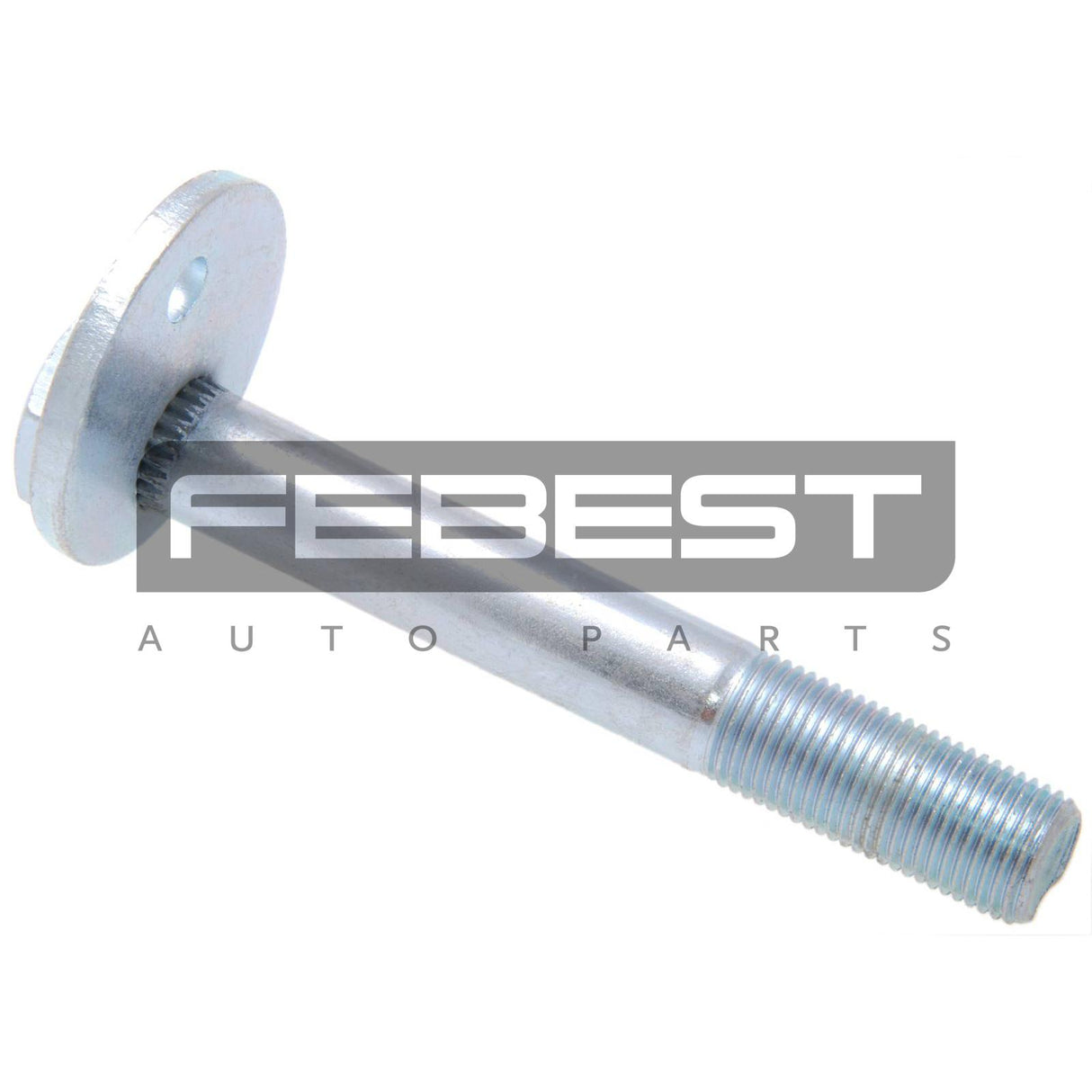 Camber adjusting eccentric bolt