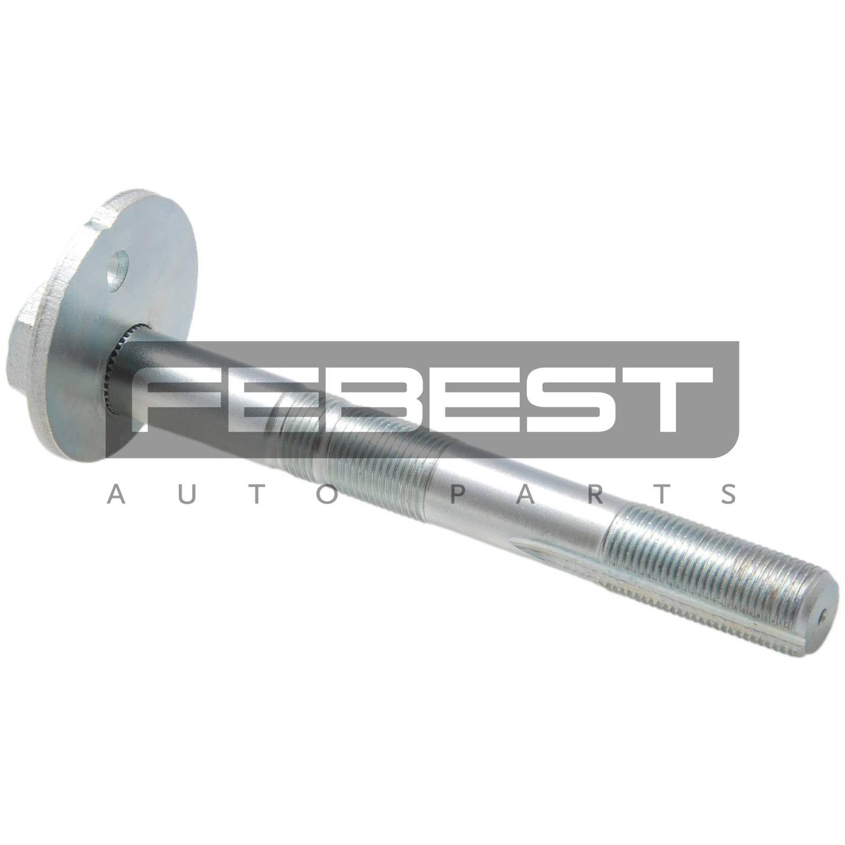 Camber adjusting eccentric bolt